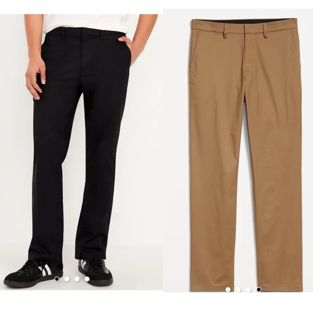 2 pair Men's Old Navy ultimate tech straight pants
